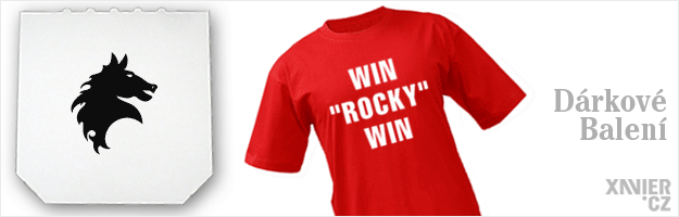 Rocky win ROCKY
Originln Drkov Balen trika, triko Rocky win rocky , Xavier.cz eshop triek Rocky win, originln trika s potiskem Rocky, originln drky pro mue, eny, k narozeninm a vnocm v originlnm drkovm balen Rocky win , filmy