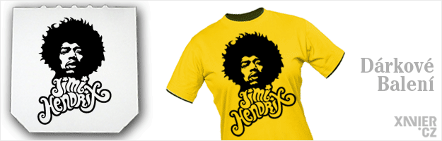 Originální Dárkové Balení trička, tričko Jimi Hendrix, Xavier.cz eshop triček Jimi Hendrix, originální trička s potiskem Jimi Hendrix, originální dárky pro muže, ženy, k narozeninám a vánocům v originálním dárkovém balení Jimi Hendrix, filmy online