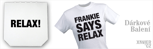 Frankie SAY SAYS RELAX Tričko triko trička