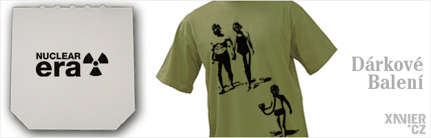 Originální Dárkové Balení trička, tričko Nuclear ERA 3, Xavier.cz eshop triček Nuclear ERA 3, originální trička s potiskem Nuclear ERA 3, originální dárky pro muže, ženy, k narozeninám a vánocům v originálním dárkovém balení Nuclear ERA 3