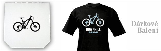 DownHill Lover Tričko, trička s potiskem, cyklistická trička, trička k vánocům, dárkové balení, triko, trika, trička, tričko,