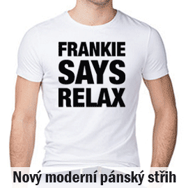 Tričko s potiskem Relax frankie 
