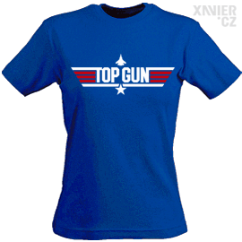 Tričko s potiskem Top Gun Výprodej