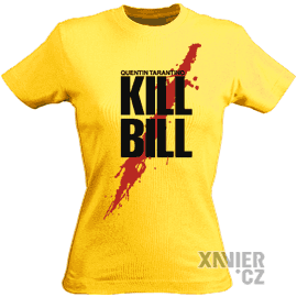 Quentin Tarantino tričko s potiskem Kill Bill